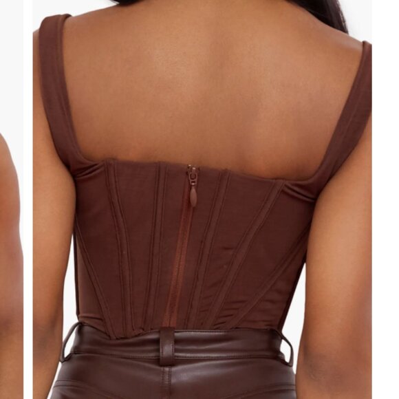 HOUSE OF CB Ninetta Mesh Corset Top - NEW - Picture 3 of 7